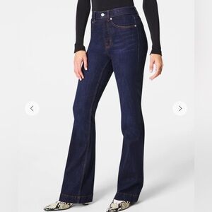 SPANX Dark Blue Flare Jeans